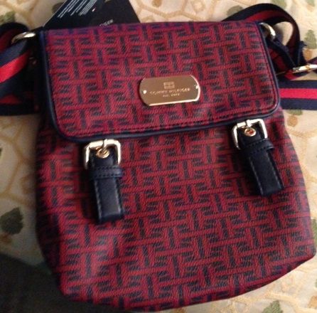 Bolsa Tommy - Lancamento - cores verde, preta e vermelha